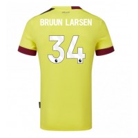 Burnley Jacob Bruun Larsen #34 Bortatröja 2023-24 Kortärmad